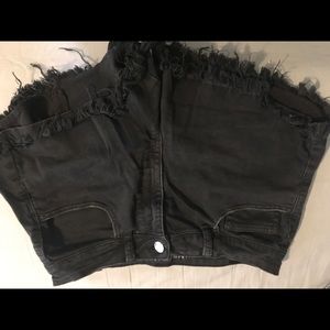 Black American Eagle shorts